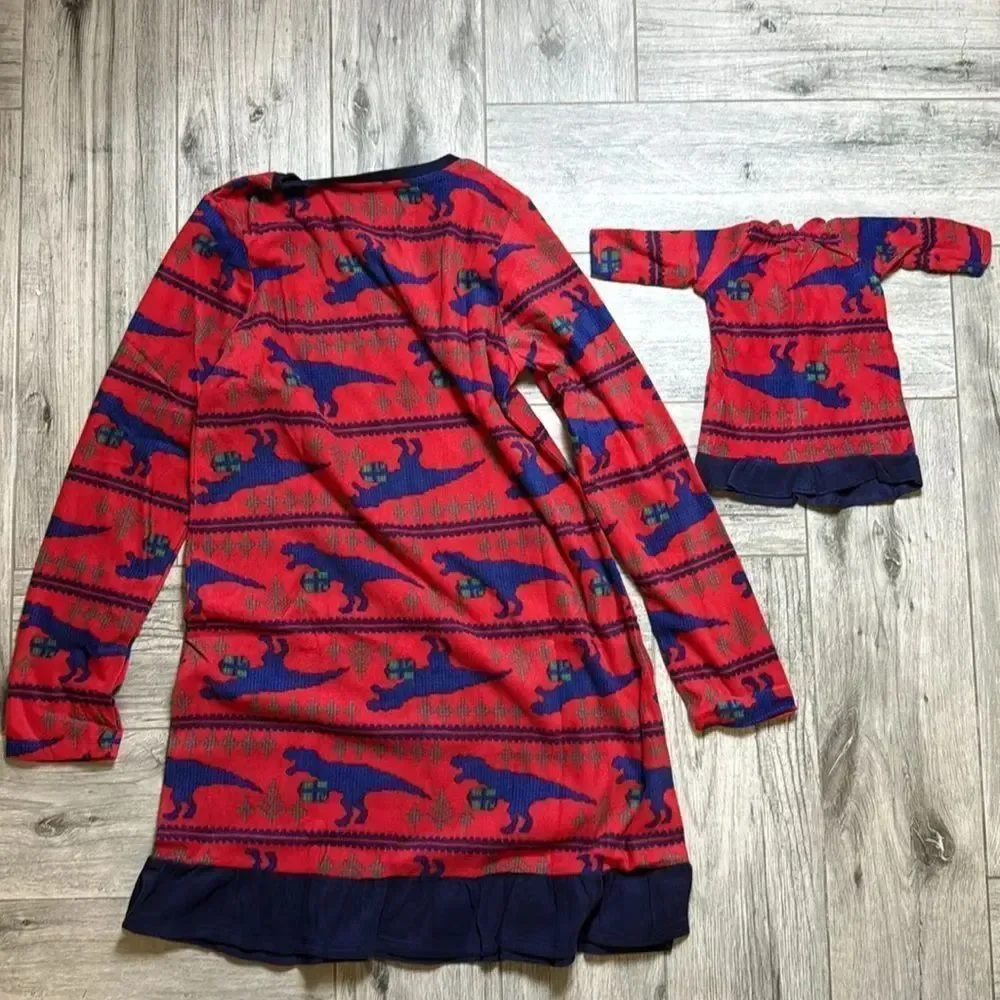 Jammies for your families size 10/12 with doll nightgown